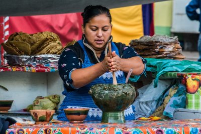 Mexico street market. Credit: Ted Mcgrath, Flickr