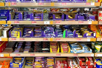 Confectionary in a supermarket. Credit: Matthew Ashmore | Shutterstock