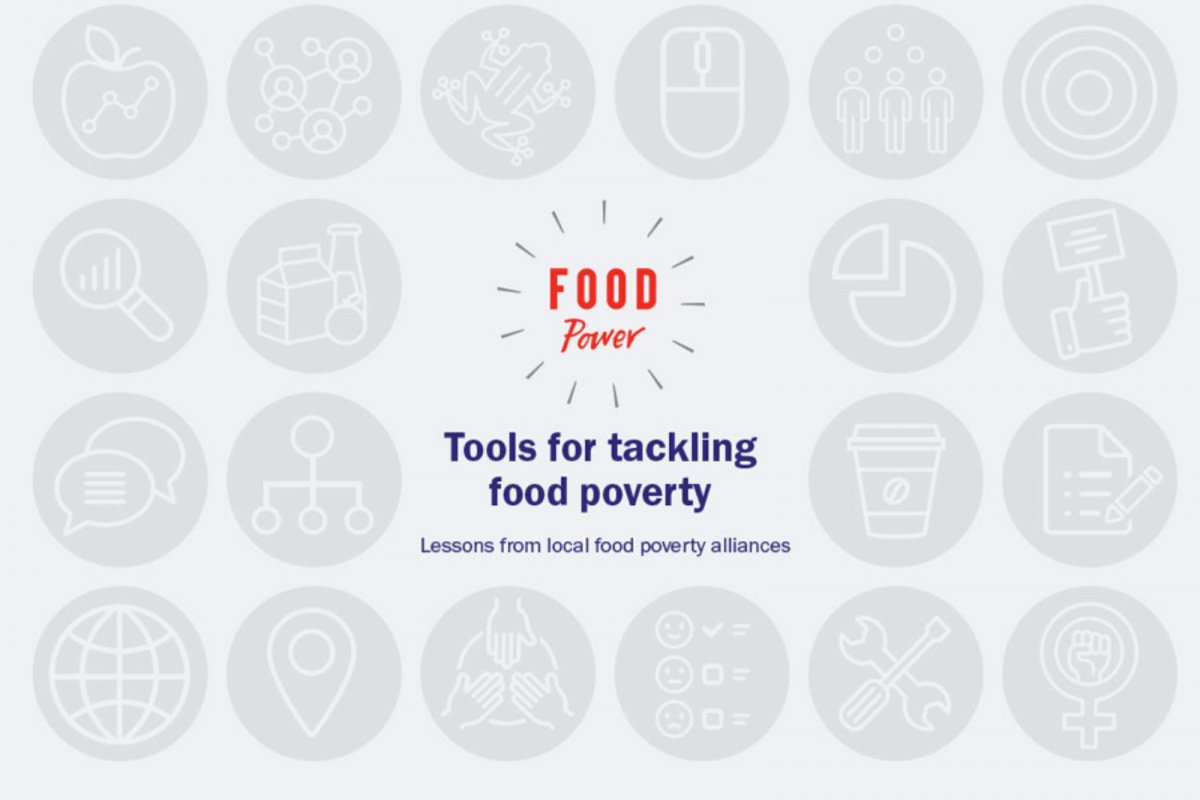 Tools for tackling food poverty. Credit: Sustain