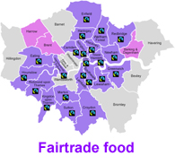 London Borough progress on Fairtrade food