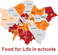 Borough progress on Food for Life in schools